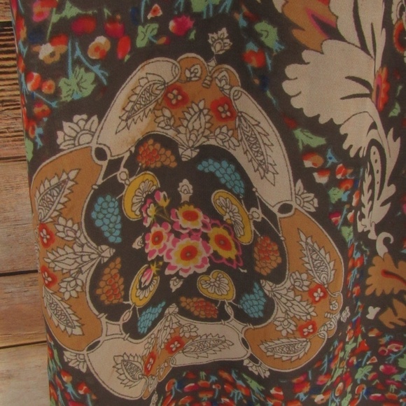 MAXRAVE Floral V-Neck Boho Dress M - Picture 8 of 16